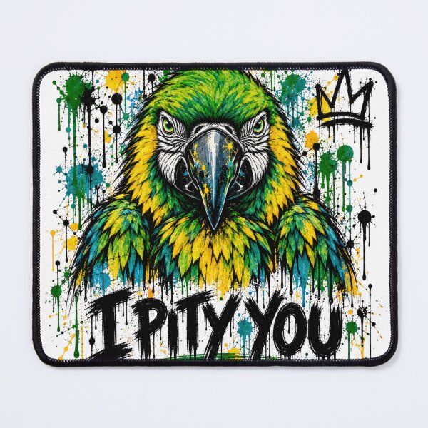 Item preview, Colorful Macaw Parrot – Vibrant Tropical Bird Splash Art designed and sold by SidneiSampaioStudio.