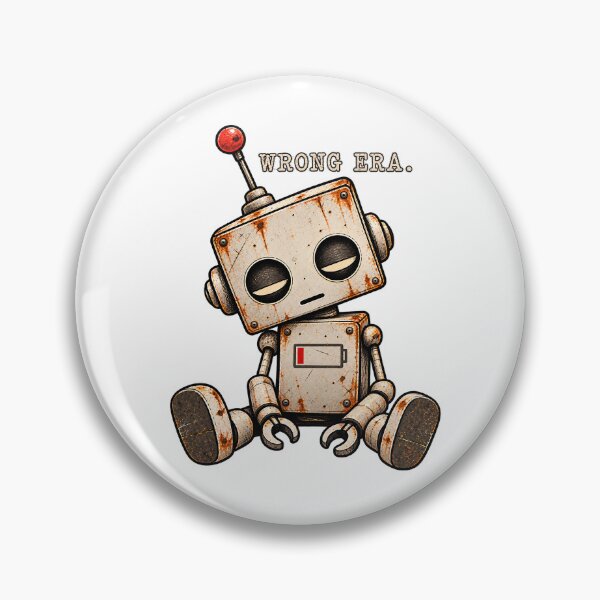 Item preview, Wrong Era – Retro Vintage Existential Humor designed and sold by nininox.