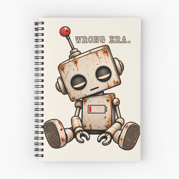 Item preview, Wrong Era – Retro Vintage Existential Humor designed and sold by nininox.