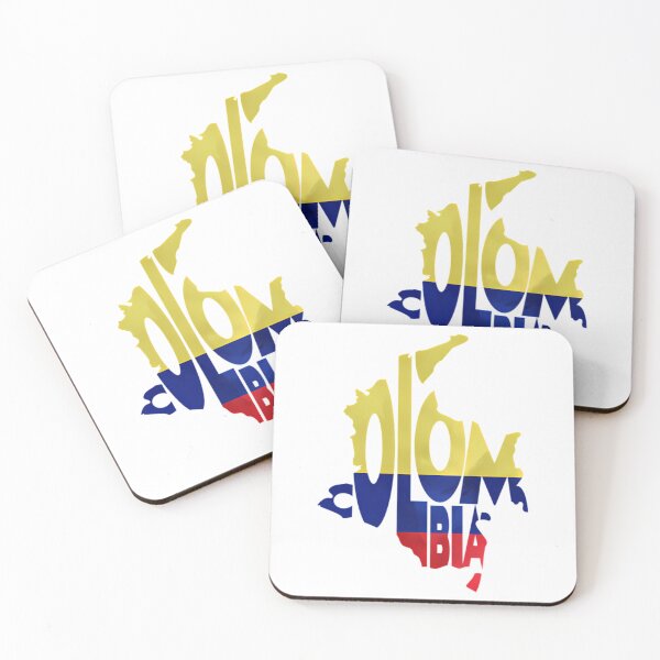 Item preview, Colombia Typographic Map Flag designed and sold by asiapenguinw.