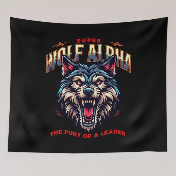 Item preview, wolf alpha designed and sold by wildforcedesign.