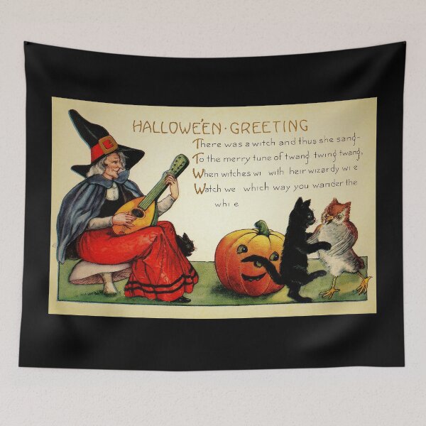Item preview, Halloween Witch Greeting  designed and sold by amanda150771.