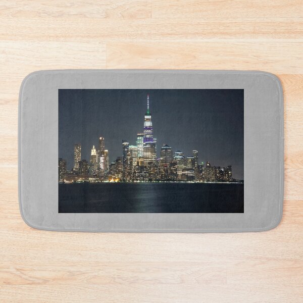 Item preview, New York City Manhattan Skyline - Urban Nightscape designed and sold by DGMaxShop.