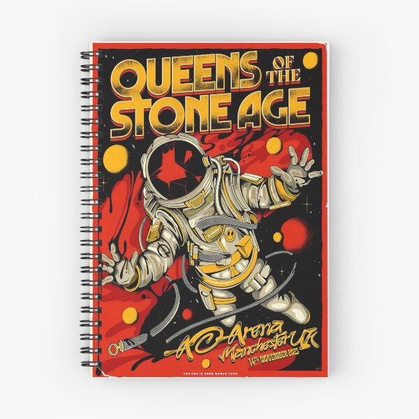 Item preview, Queens Of The Stone Age QOTSA Original Custom Vintage Music Unique Poster Wall Art designed and sold by Cool Robot Bro..