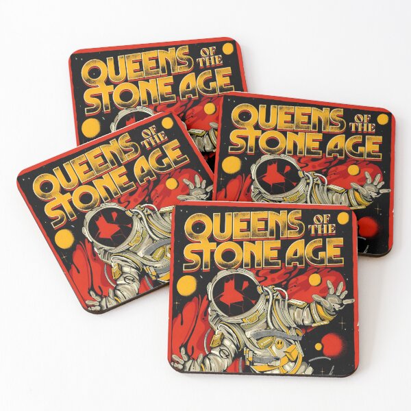 Item preview, Queens Of The Stone Age QOTSA Original Custom Vintage Music Unique Poster Wall Art designed and sold by Cool Robot Bro..