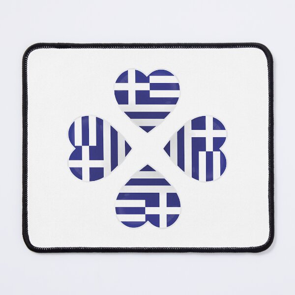 Item preview, Greece Flag Love Icon designed and sold by asiapenguinw.