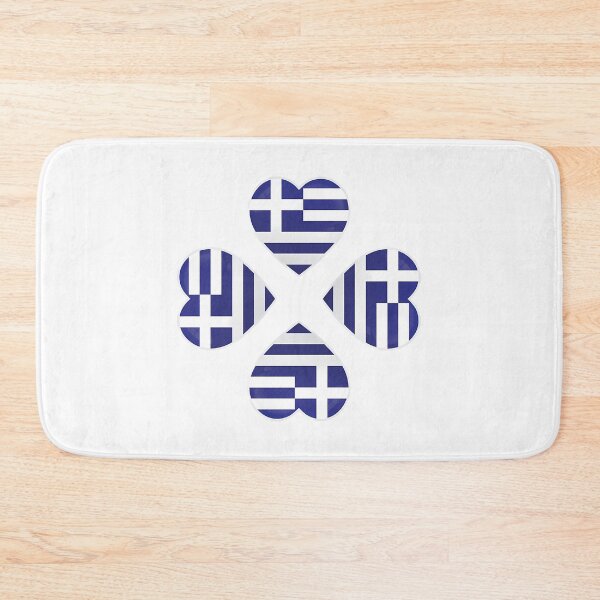 Item preview, Greece Flag Love Icon designed and sold by asiapenguinw.