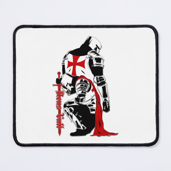 Item preview, Deus Vult | Crusader / Knight Templar | Christian medieval protector illustration designed and sold by ProdbyNiECO.