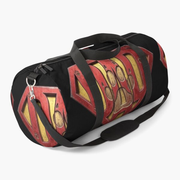Item preview, Super Dad Superhero Shield With Paw Prints designed and sold by Retro Whiskers.