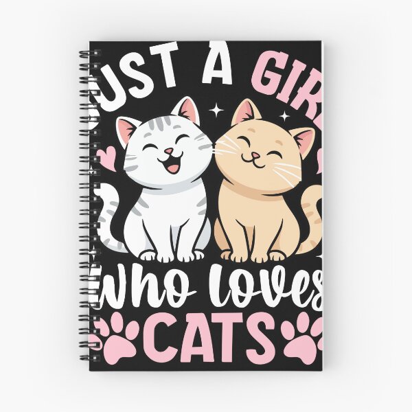 Item preview, Girl Cats Design | Cute Best Friend Cat Duo Illustration designed and sold by Marie Gems.