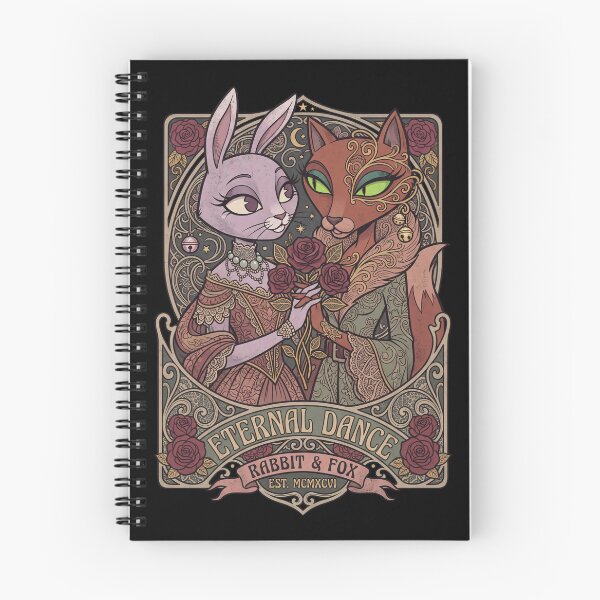 Item preview, Eternal Dance Rose – Romantic Rabbit & Fox Gothic Vintage - The Mask designed and sold by CuteKats.