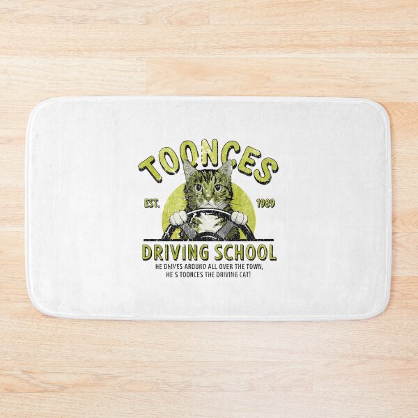 Item preview, Toonces Inspired Cartoon Cat Driving Funny Cat Meme Illustration designed and sold by kidgoback.