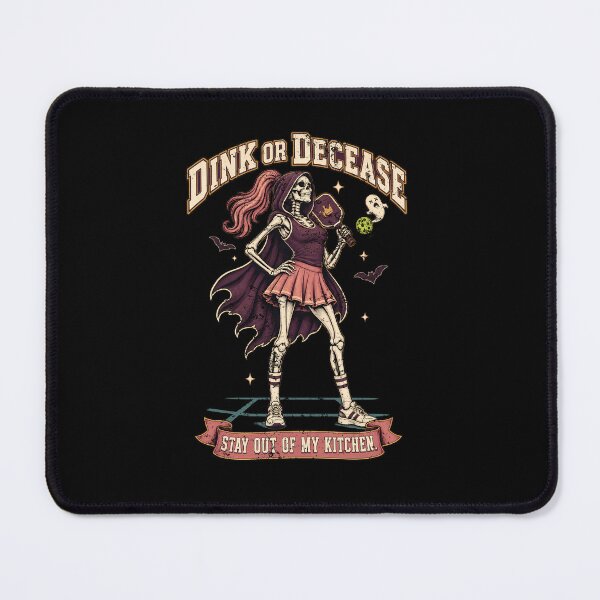 Item preview, PICKLEBALL: Dink or Decease designed and sold by IndieQuill .