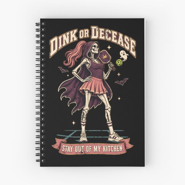 Item preview, PICKLEBALL: Dink or Decease designed and sold by IndieQuill .