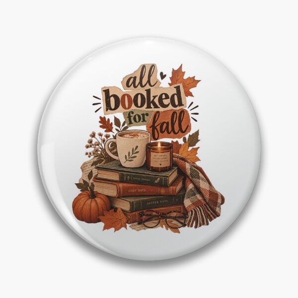 Item preview, All Booked For Fall Cozy Autumn Reading Design designed and sold by Artycom.