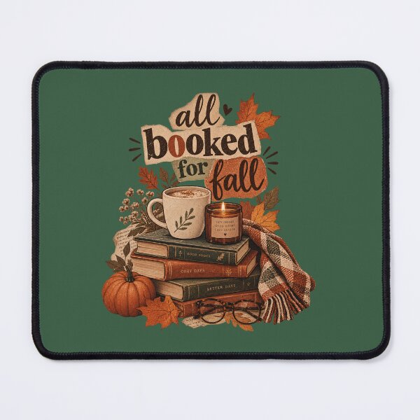 Item preview, All Booked For Fall Cozy Autumn Reading Design designed and sold by Artycom.