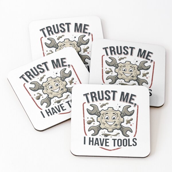Item preview, Trust Me I Have Tools Funny Mechanic Garage Gear Design designed and sold by KreatoLab.
