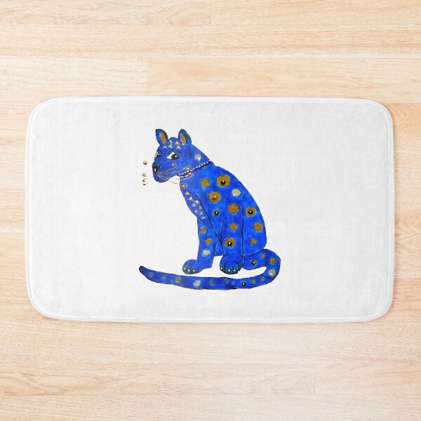 Item preview, Artistic Blue Cat Illustration Inspired by ABBA Style designed and sold by kidgoback.