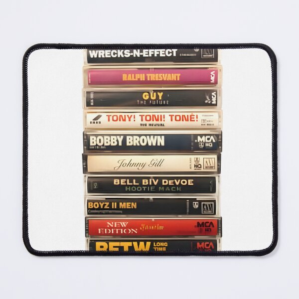 Item preview, New Jack Swing Retro Cassette Tape Design for Vintage Music Lovers designed and sold by CgBubble.
