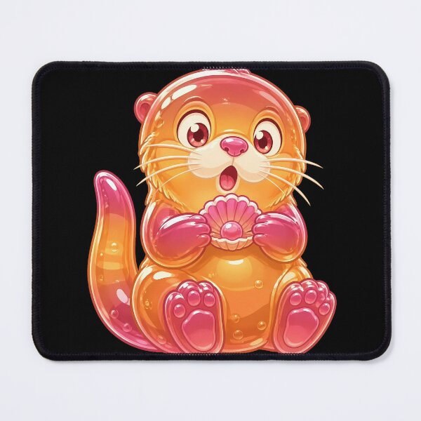 Item preview, Gummy Otter — Jelly Aesthetic Vector Character Art designed and sold by Fun2Fentastic.