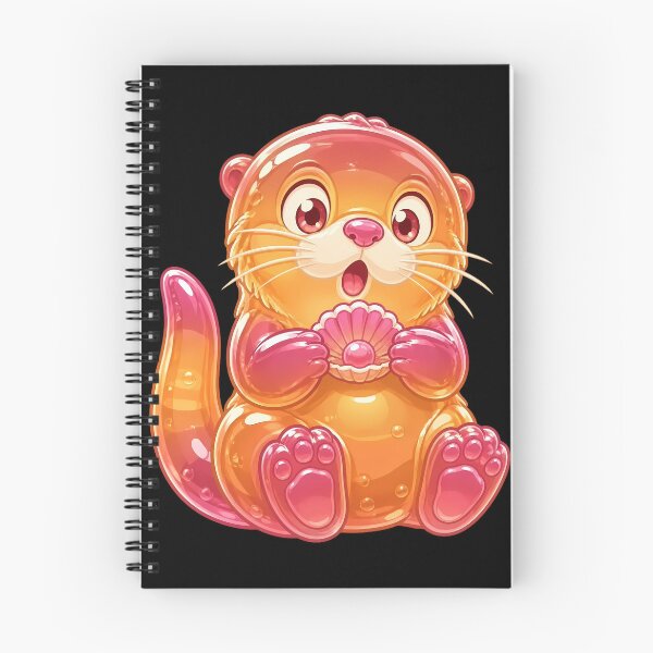 Item preview, Gummy Otter — Jelly Aesthetic Vector Character Art designed and sold by Fun2Fentastic.