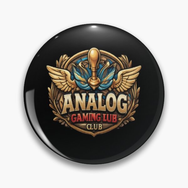 Item preview, Analog Gaming Club Retro Vintage Emblem T-Shirt designed and sold by FABIOLA1970.