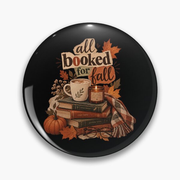 Item preview, All Booked For Fall Cozy Autumn Reading Design designed and sold by Artycom.