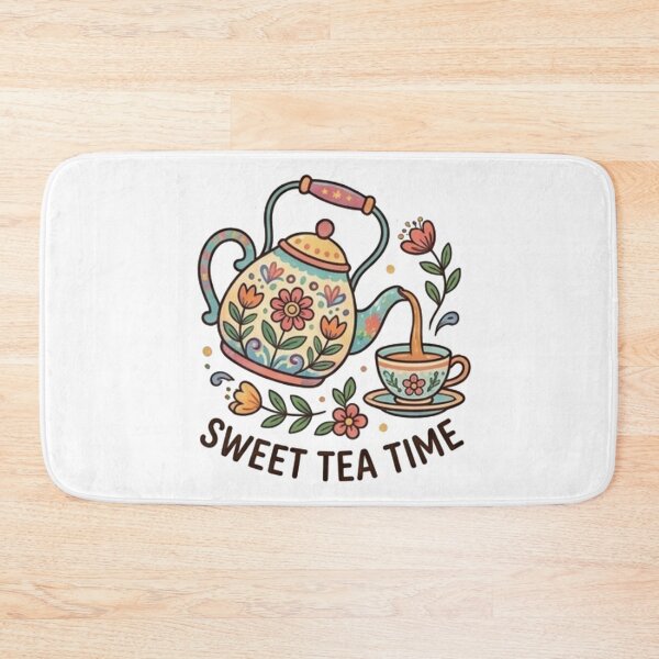 Item preview, Sweet Tea Time Vintage Teapot Cottagecore Aesthetic designed and sold by Rehnair.