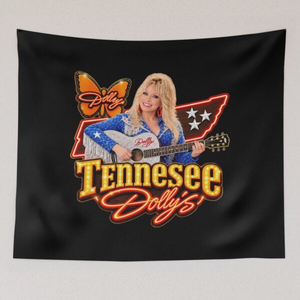 Item preview, Dolly Parton Butterfly Tennessee Vols designed and sold by HitohitoMani.
