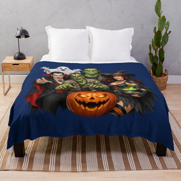 Item preview, Classic Halloween Monster Crew Trick or Treat designed and sold by BedheadBobShop.