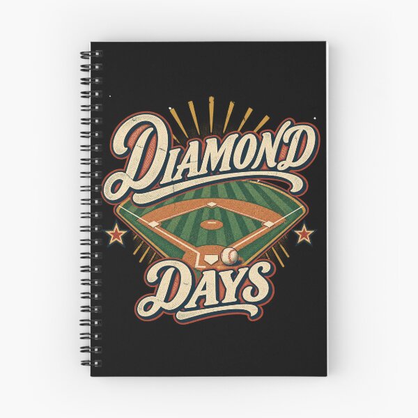 Item preview, Vintage Diamond Days Baseball designed and sold by Side Quest Co..