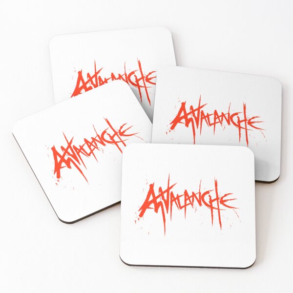 Item preview, Avalanche (Red Text) designed and sold by kirstiehartonr.