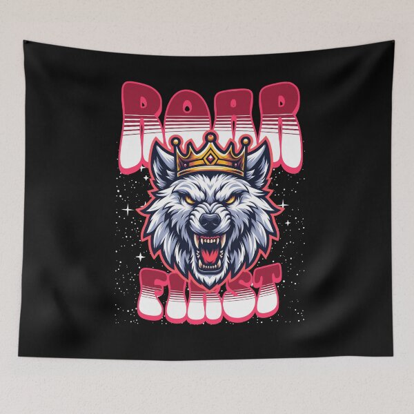 Item preview, angry wolf designed and sold by wildforcedesign.