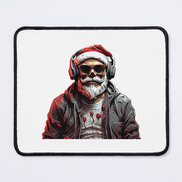 Item preview, Santa Clauses Skull With Headphones designed and sold by Contessai Babbaby.