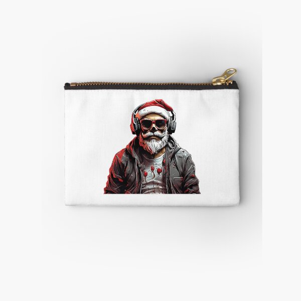 Item preview, Santa Clauses Skull With Headphones designed and sold by Contessai Babbaby.