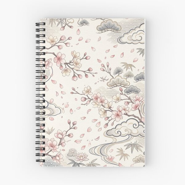 Item preview, Japanese Floral Pattern designed and sold by ShivCraftStudio.