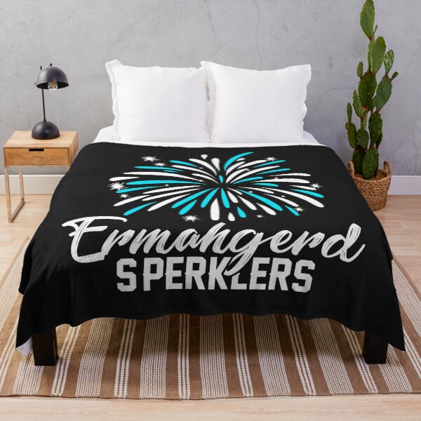 Item preview, Ermahgerd Sperklers Fourth of July designed and sold by Artful Paws.