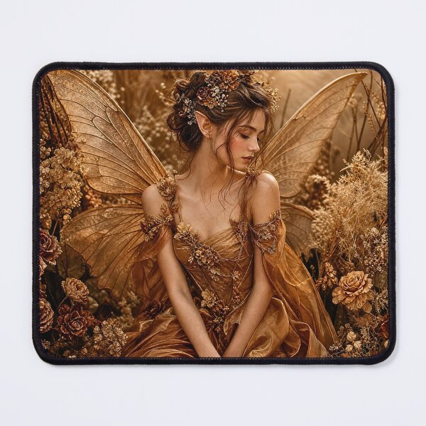 Item preview, Golden Caramel Garden Fairy Elegance designed and sold by Storybook Botanica.