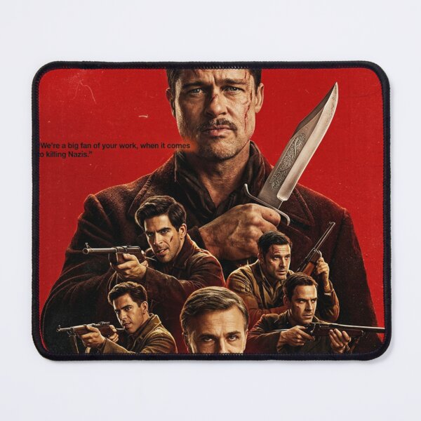 Item preview, Inglourious Basterds Inspired Original Custom Vintage Movie Poster Wall Art designed and sold by Cool Robot Bro..