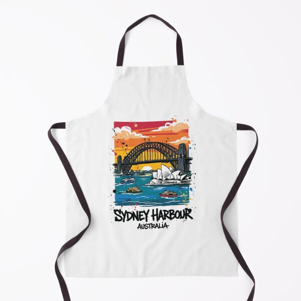 Item preview, Sydney Harbour Bridge Australia Art Print designed and sold by Merch by Das Design Studio.