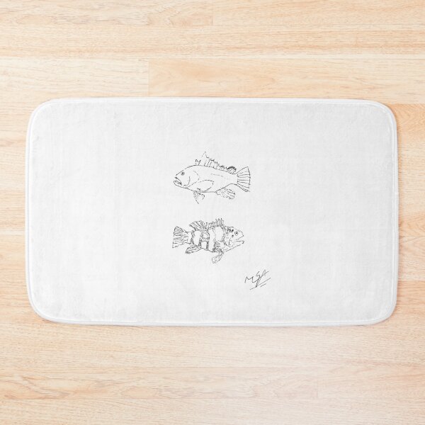 Item preview, The Grouper Fish sketch designed and sold by ArtSurvivalLife.