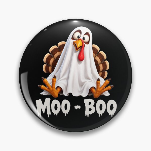 Item preview, Turkey Boo Halloween designed and sold by TheEndDesign.