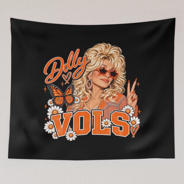 Item preview, Dolly Tennessee Volunteers Butterfly Tribute designed and sold by HitohitoMani.