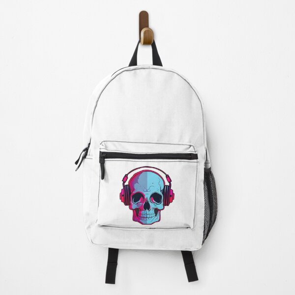 Item preview, Skull With Headphones designed and sold by Contessai Babbaby.