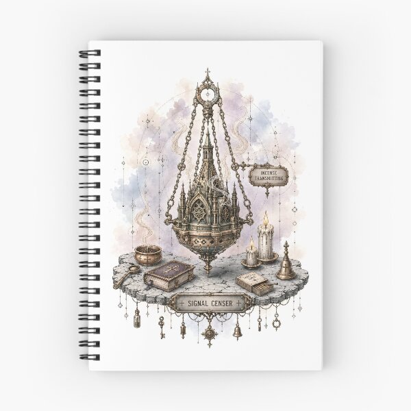 Item preview, Cathedralpunk Signal Censer - Incense Transmitting designed and sold by Shadow Sprite Art.