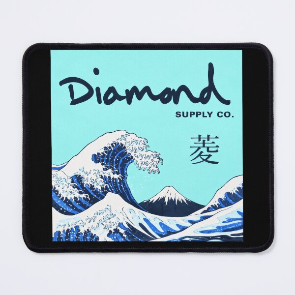 Item preview, Diamond Supply Co Great Wave Japanese Streetwear Collector designed and sold by POD DYNASTY | Original Print On Demand T-Shirt Graphics.