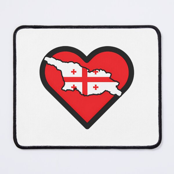 Item preview, Sakartvelo Guli - Me Mikvars Sakartvelo - I Love Georgia - Icon Heart designed and sold by asiapenguinw.