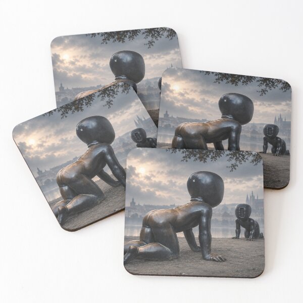 Item preview, Modern Statues in Prague – Contemporary Art and Sculpture Photography designed and sold by MetaModel Editions.
