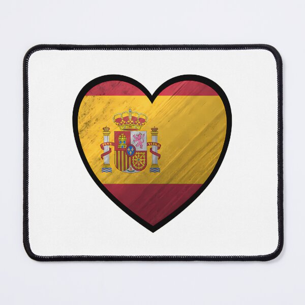 Item preview, Spain Flag Heart Icon designed and sold by asiapenguinw.