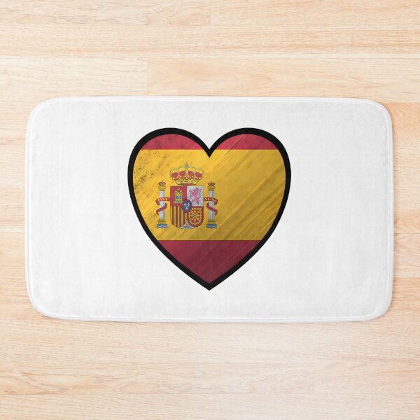 Item preview, Spain Flag Heart Icon designed and sold by asiapenguinw.
